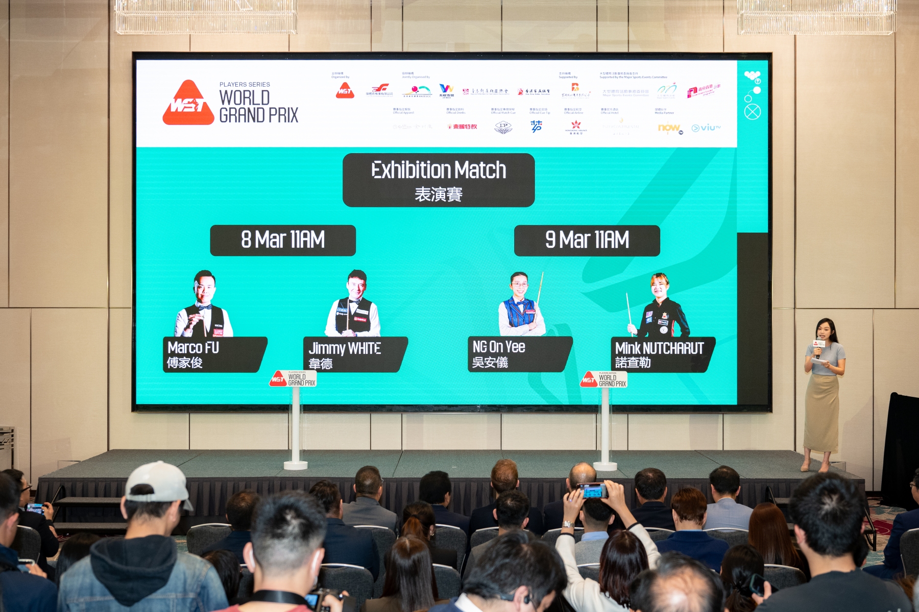 World Snooker Grand Prix 2025 Makes Its Debut in Hong Kong 4,000 Tickets for exhibition showdown fea